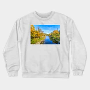 Vermont Panorama, Woodstock Crewneck Sweatshirt